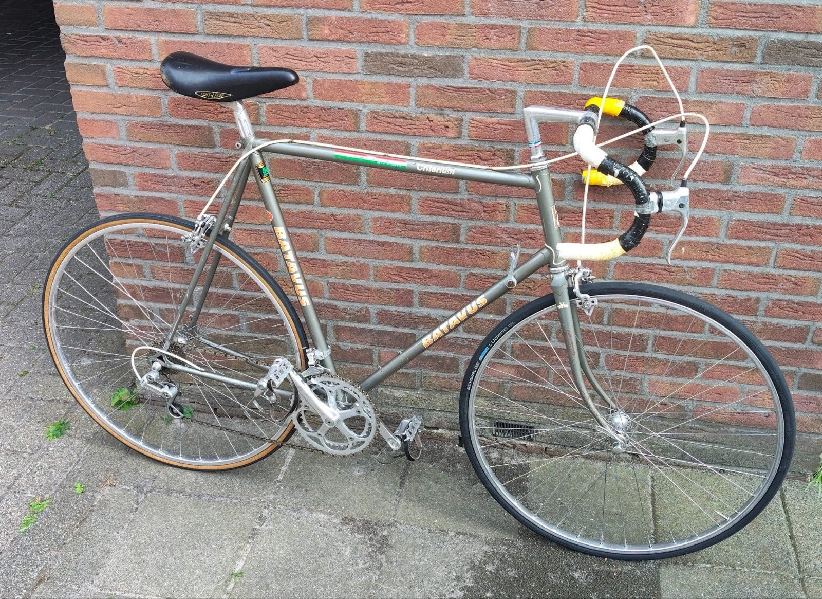 Vintage Batavus racefiets 60", Fietsen en Brommers, Fietsen | Heren | Sportfietsen en Toerfietsen, Ophalen, Gebruikt, 10 tot 15 versnellingen