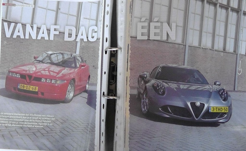 Alfa Romeo SZ 162C RZ 162D ? 22x autotest lezen, Ophalen, Gelezen, Alfa Romeo