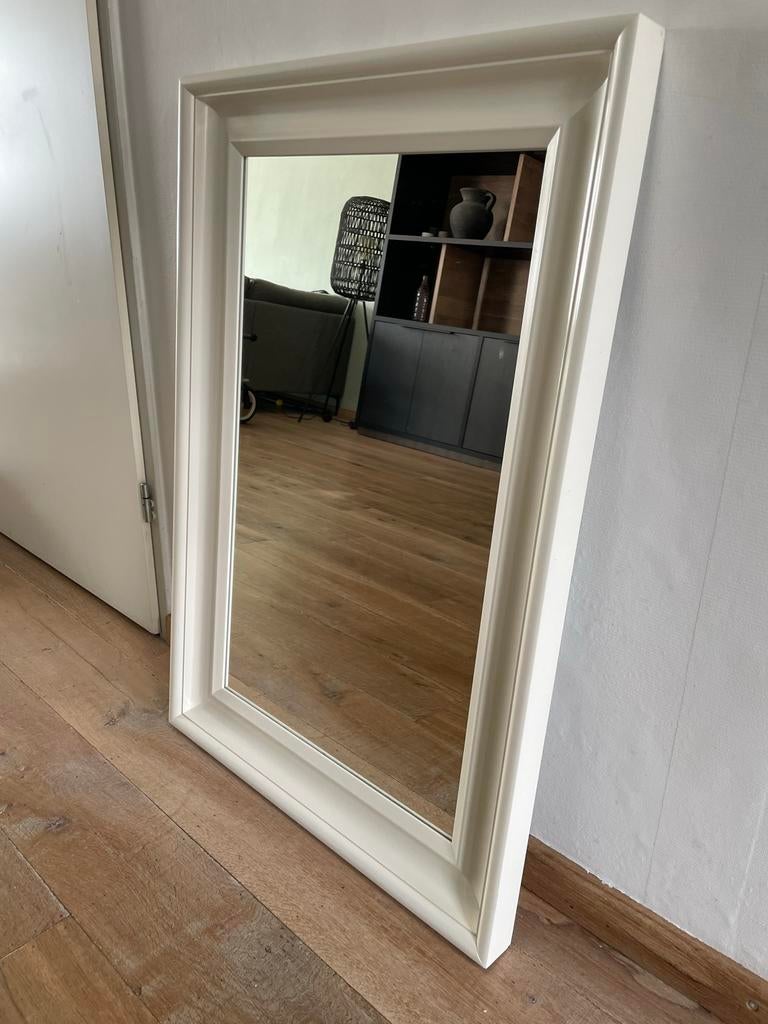 Ikea Hemnes spiegel - 90x60 cm, Ophalen, Gebruikt, Minder dan 100 cm, Rechthoekig