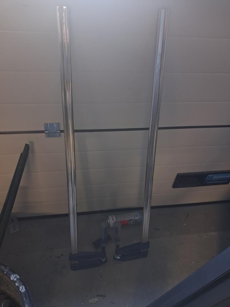 2 lange lijmklemmen 120 x 1000 mm, Ophalen, Zo goed als nieuw