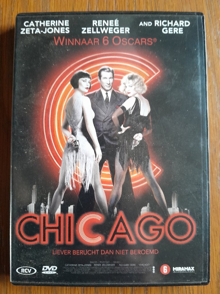 Chicago dvd, Alle leeftijden, Ophalen of Verzenden, Gebruikt, Actiethriller