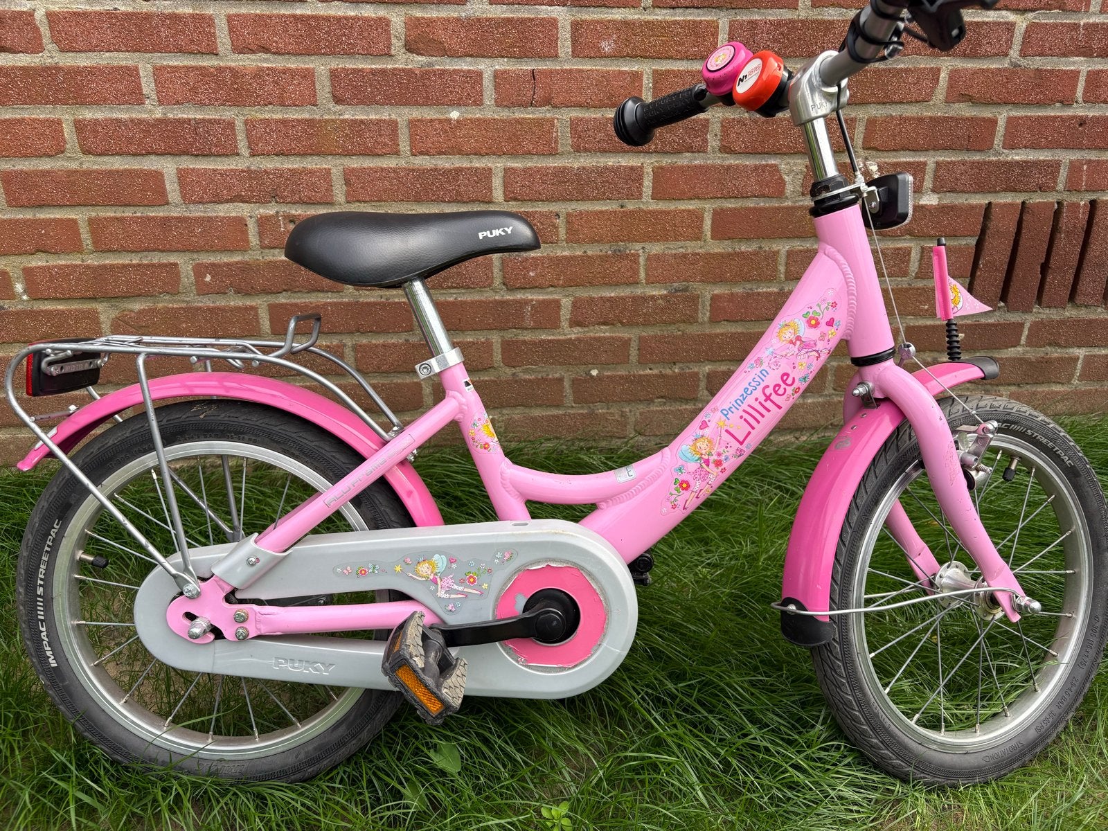 Puky Lillifee kinderfiets roze 14 inch, Fietsen en Brommers, Fietsen | Kinderfietsjes, Ophalen of Verzenden, Gebruikt, Terugtraprem