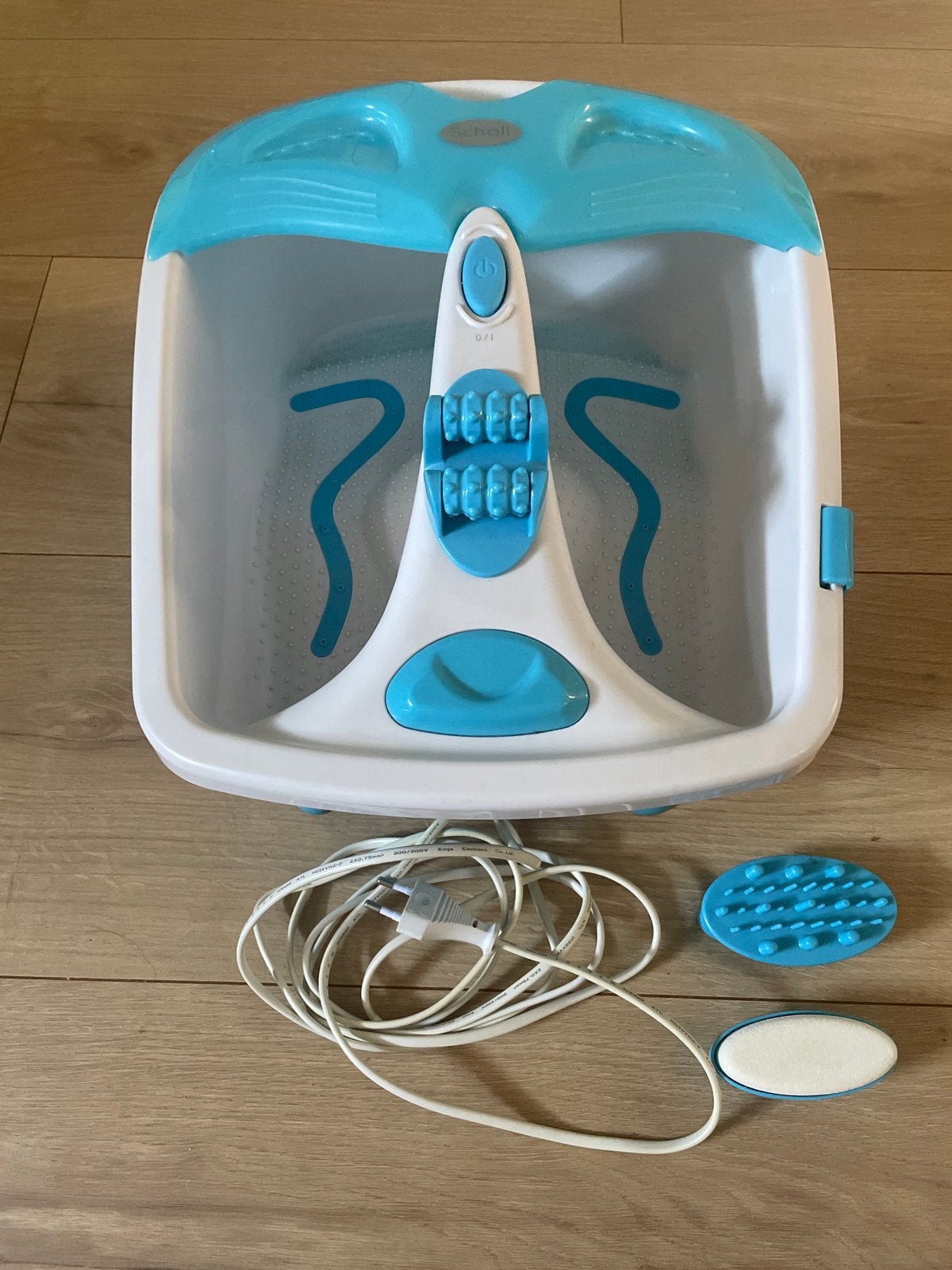 Scholl Voetenbad, Ophalen of Verzenden, Zo goed als nieuw, Hand- en Voetverzorging