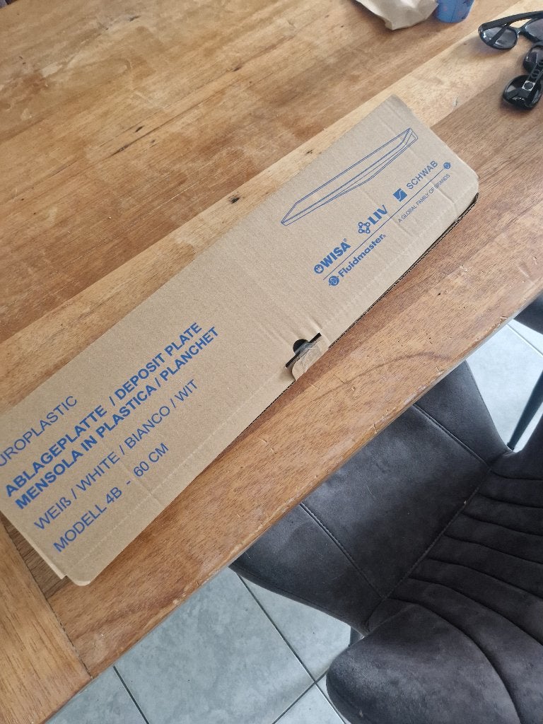 Planchet wit, Huis en Inrichting, Overige typen, Nieuw, Minder dan 100 cm, 25 tot 50 cm