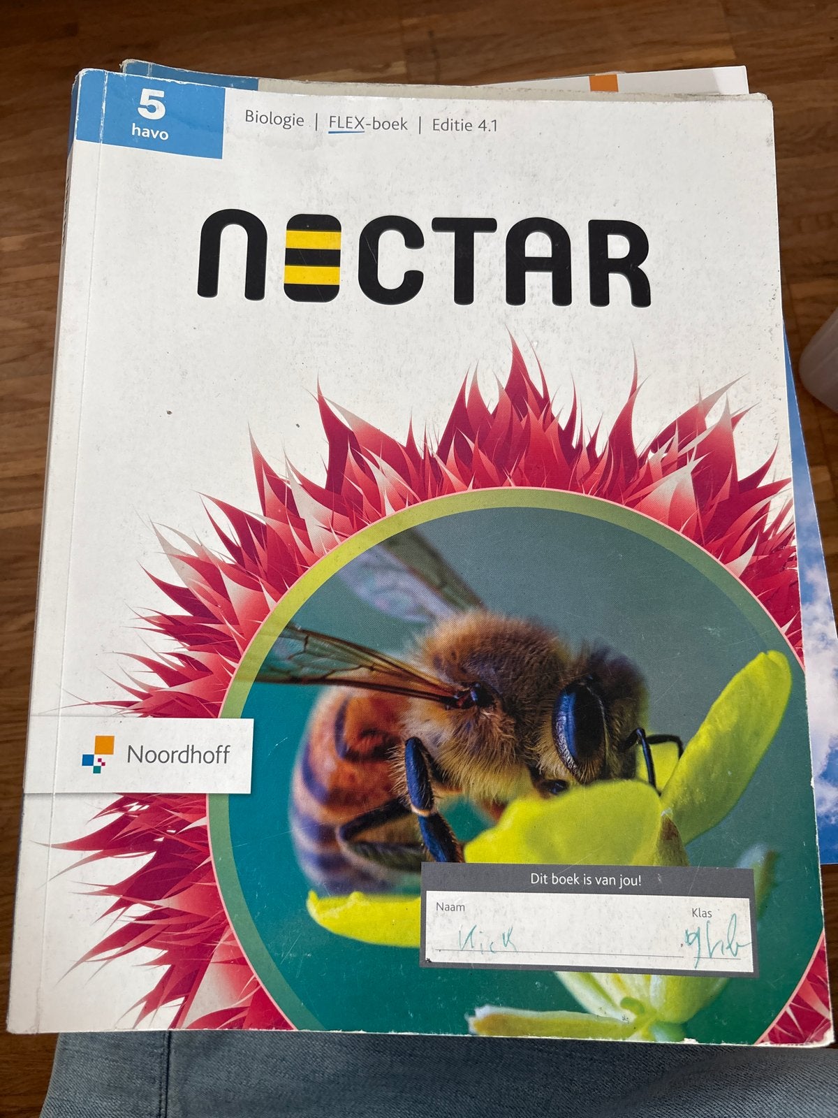 Nectar Biologie FLEX-boek Editie 4.1 5 HAVO, Boeken, Ophalen of Verzenden, Gelezen, HAVO, Biologie