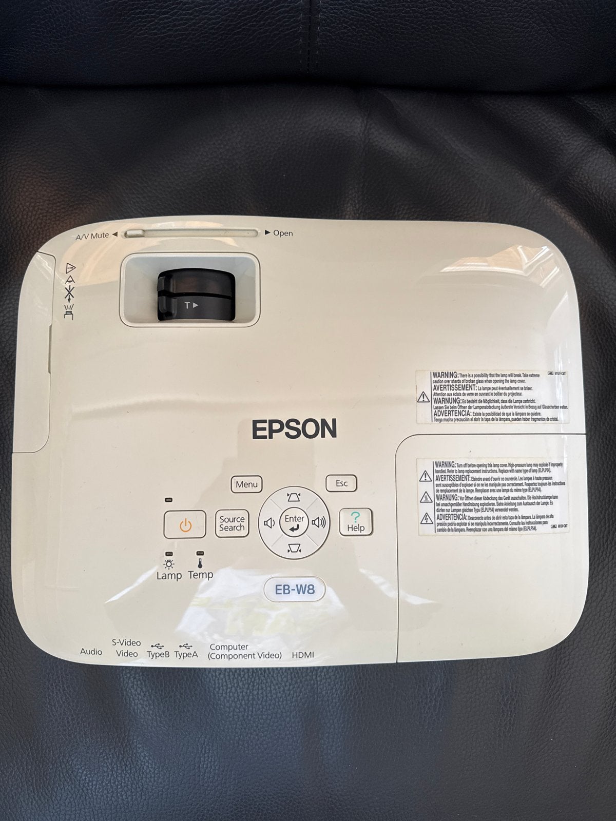 Epson EB-W8 Projector - Zo goed als nieuw, Audio, Tv en Foto, Beamers, Ophalen, Zo goed als nieuw, Overige technologieën, Overige resoluties