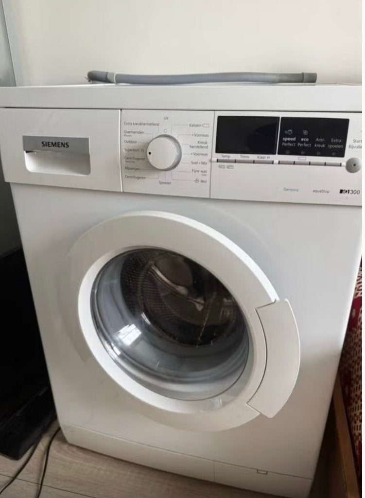 Wasmachine 7 kg - goedwerkend, Ophalen, Gebruikt, 85 tot 90 cm, 1200 tot 1600 toeren