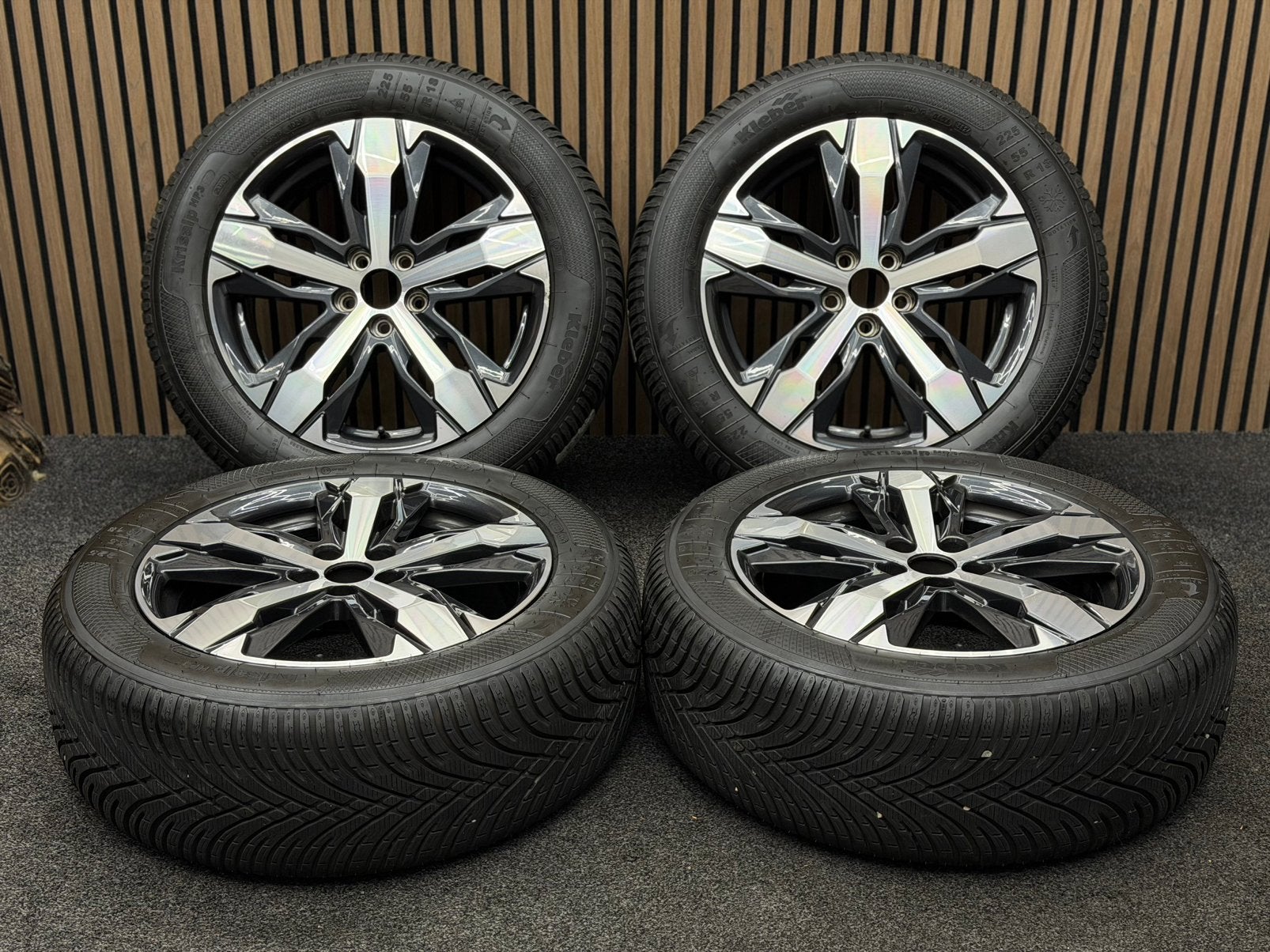 Originele 18 inch Peugeot 3008 5008 5x108 ET49 225/55/18 XL, Ophalen, 18 inch, ., Banden en Velgen