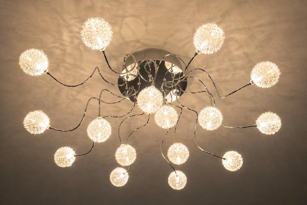 Deze Wofi Astro plafondlamp is een opvallende verschijning!, Ophalen, Minder dan 50 cm