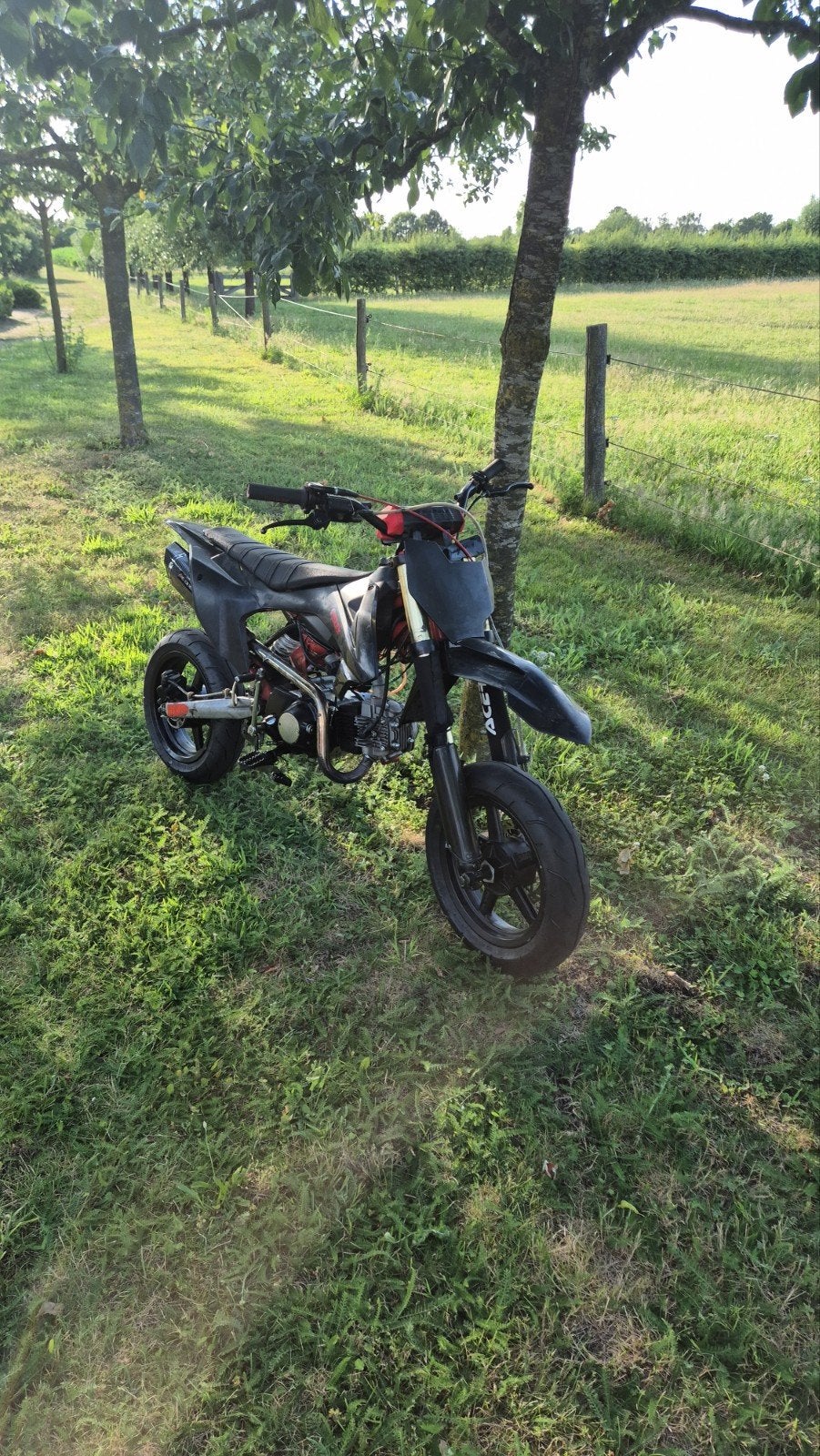 (2025)125cc 4t Pitbike Supermoto met extra onderdelen, Ophalen, Gebruikt, 125 cc, Pitbike