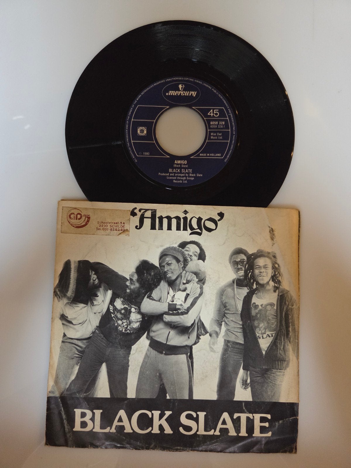 Black Slate - Amigo, Cd's en Dvd's, Ophalen of Verzenden, Gebruikt, 7 inch, Pop