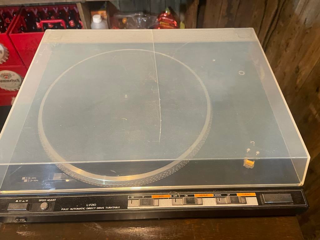 JVC L-F210B Direct Drive platenspeler – voor reparatie, Audio, Tv en Foto, Platenspelers, Niet werkend, Platenspeler, Overige merken