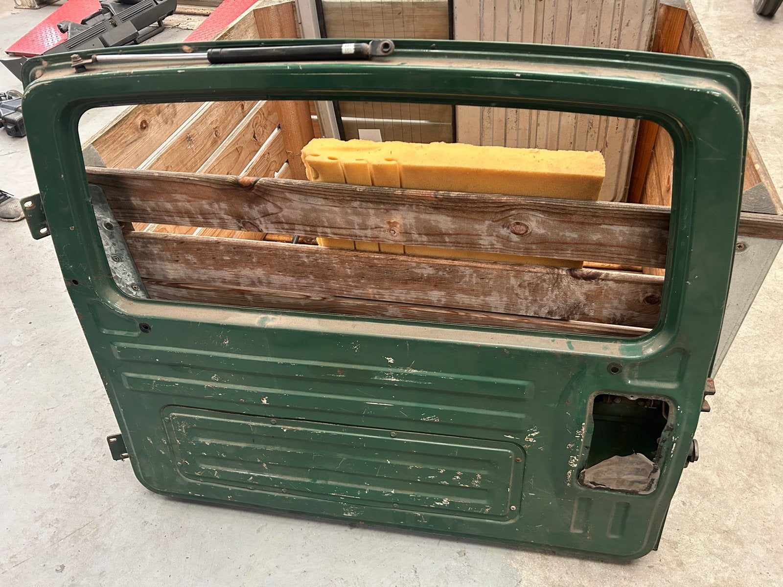 Achterklep achterdeur Suzuki Samurai sj410 sj413, Auto-onderdelen, Ophalen, Gebruikt, Achterklep, Achter