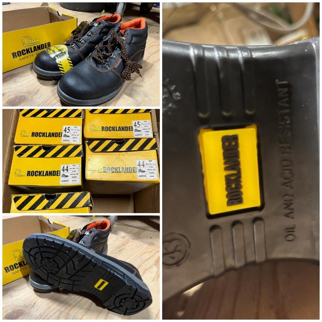Rocklander werkschoenen, Zwart, Nieuw, Ophalen of Verzenden, Werkschoenen