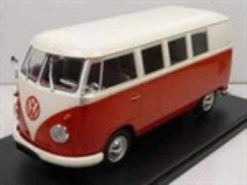 VW T1 bus - 1960 - 1:24, Hobby en Vrije tijd, Modelauto's | 1:24, Overige merken, Ophalen of Verzenden, Bus of Vrachtwagen, Eiberstraat 9 te Dokkum