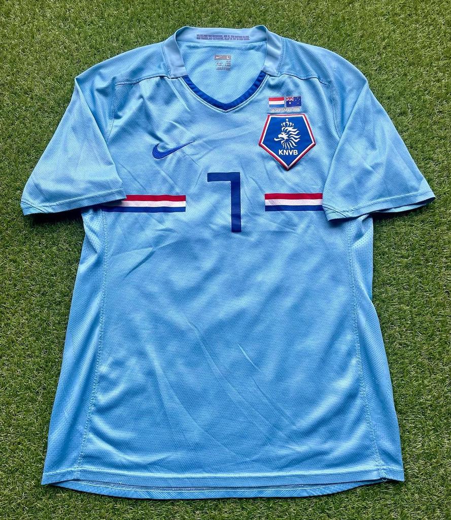 Match worn Robin van Persie Nederlands elftal, Verzamelen, Sportartikelen en Voetbal, Verzenden, Zo goed als nieuw, Shirt