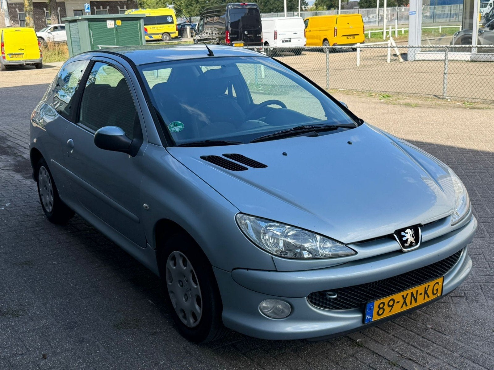 Peugeot 206 BJ 2007 Apk Nap Eleckt.pakket 3 deurs, Auto's, Peugeot, Voorwielaandrijving, Stof, Blauw, Origineel Nederlands