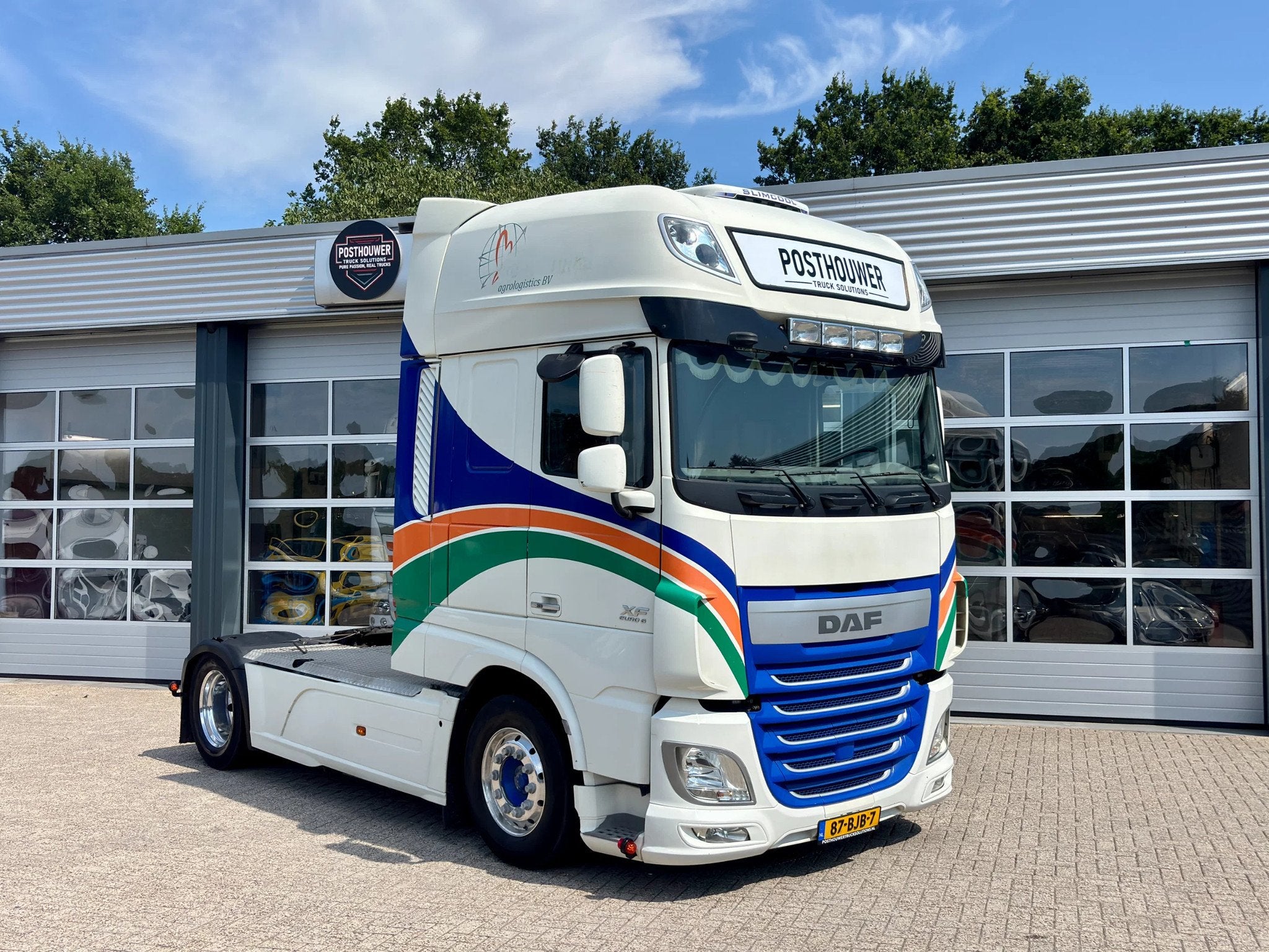 DAF XF 106.440 FullAir (bj 2017), Auto's, Automaat, Achterwielaandrijving, Euro 6, Wit