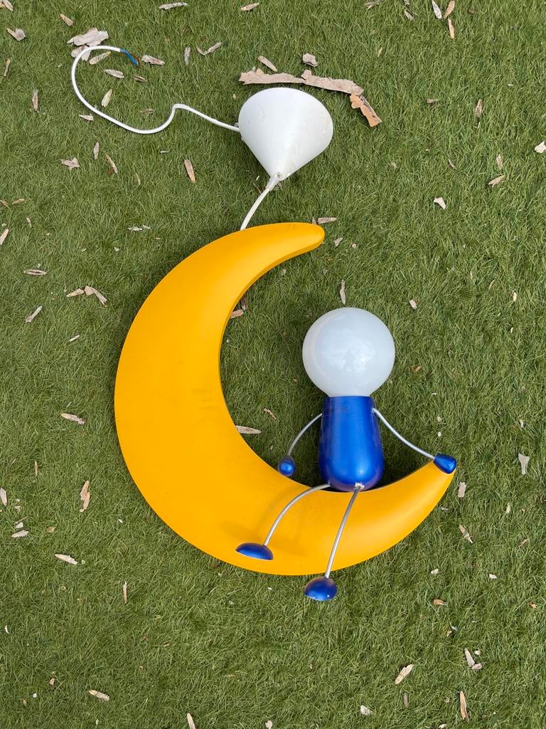 Maan lamp voor kinderkamer, Ophalen of Verzenden, Gebruikt, Overige typen