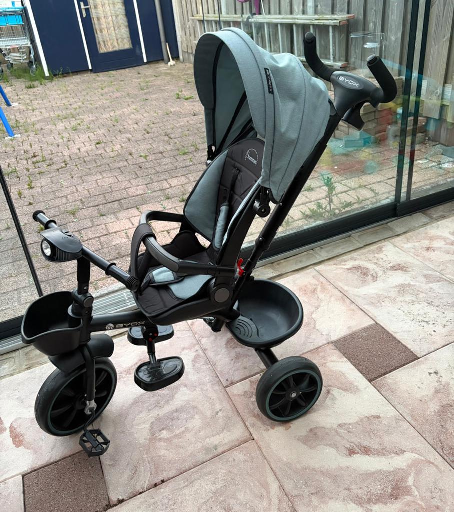 Driewieler Chipolino BYOX green, Fietsen en Brommers, Fietsen | Driewielers, Ophalen, Gebruikt, Duwstang