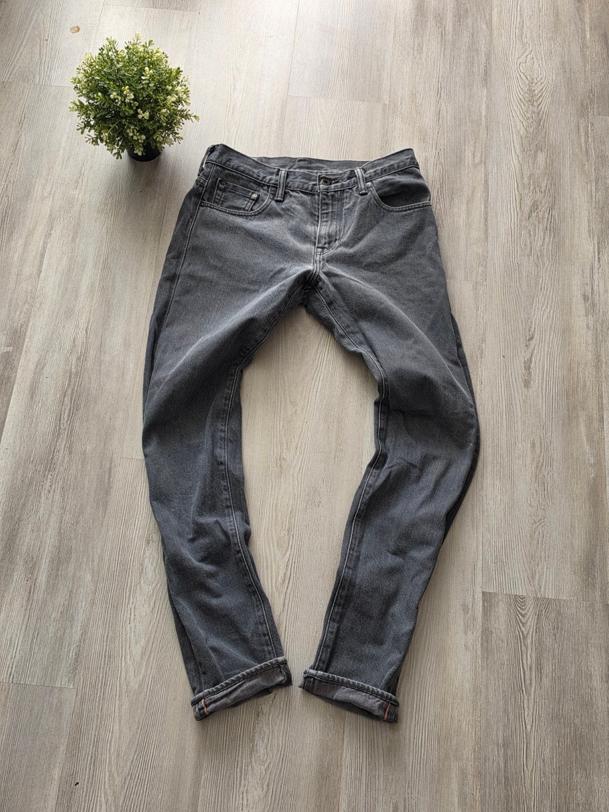 Levis selvedge jeans, Ophalen of Verzenden, Zo goed als nieuw, Blauw, W32 (confectie 46) of kleiner
