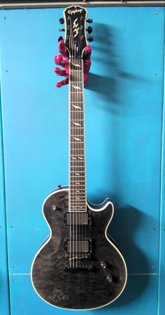 Epiphone Les Paul Custom Prophecy, Ophalen of Verzenden, Gebruikt, Elektrische gitaar