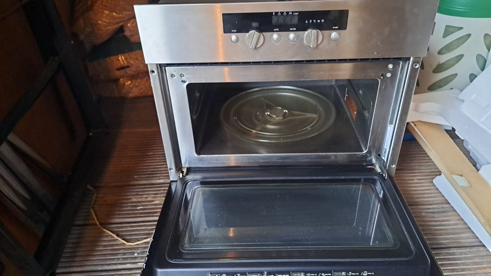 nu gratis. ..ATAG Inbouw Combinatie gebruikt, Witgoed en Apparatuur, Ophalen, Combimagnetron, Gebruikt, 60 cm of meer