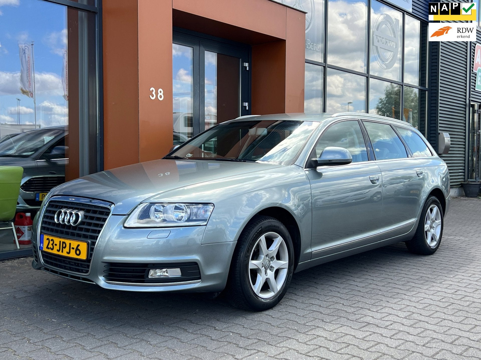 Audi A6 Avant 2.0TDI automaat|Climate|Cruise|Navi|NAP|1e eig, Auto's, Audi, Euro 5, Origineel Nederlands, Diesel, 1600 kg
