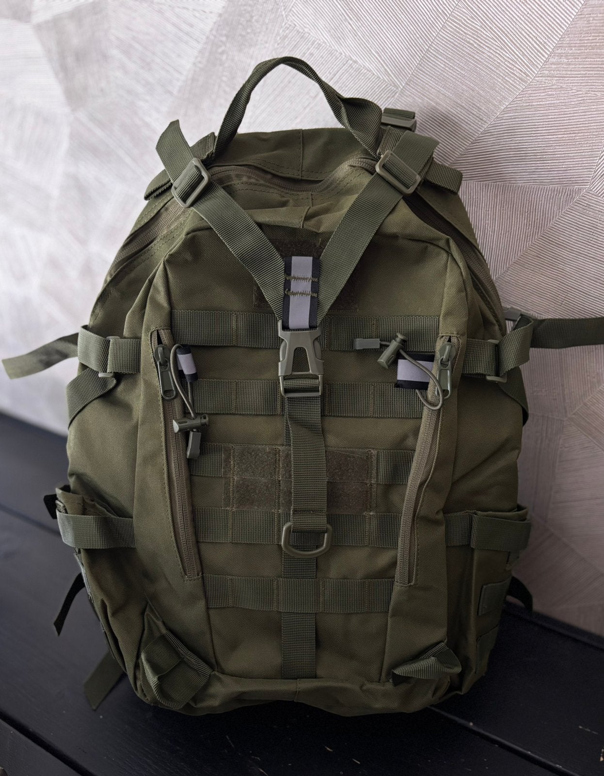 Army green tactical rugzak 45L, Ophalen of Verzenden, Nieuw, Overige merken