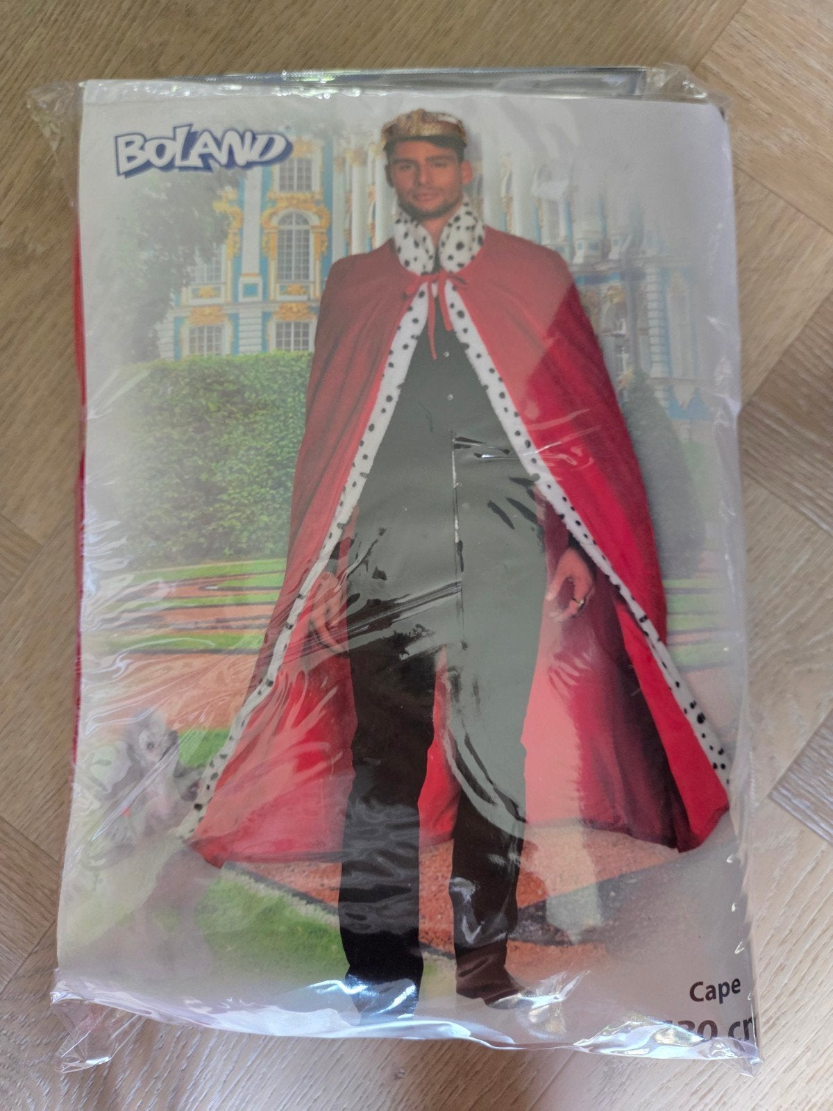 Verkleed cape koning - Zo goed als nieuw, Ophalen of Verzenden, Zo goed als nieuw, Accessoires