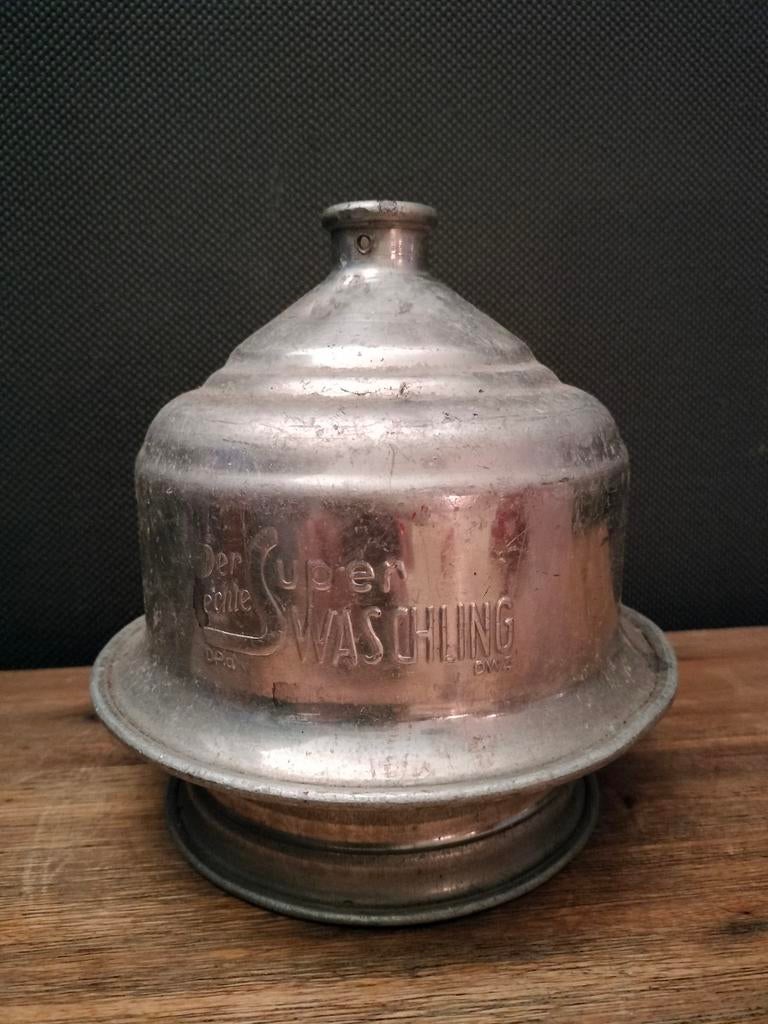 Antieke wasstamper der echte super Waschling., Ophalen of Verzenden