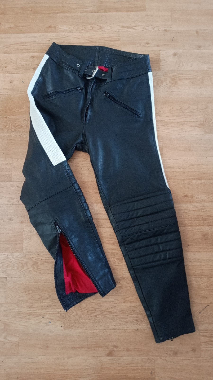 Dames motor broek, Broek | leer, Damen Leathers, Ophalen of Verzenden, Dames