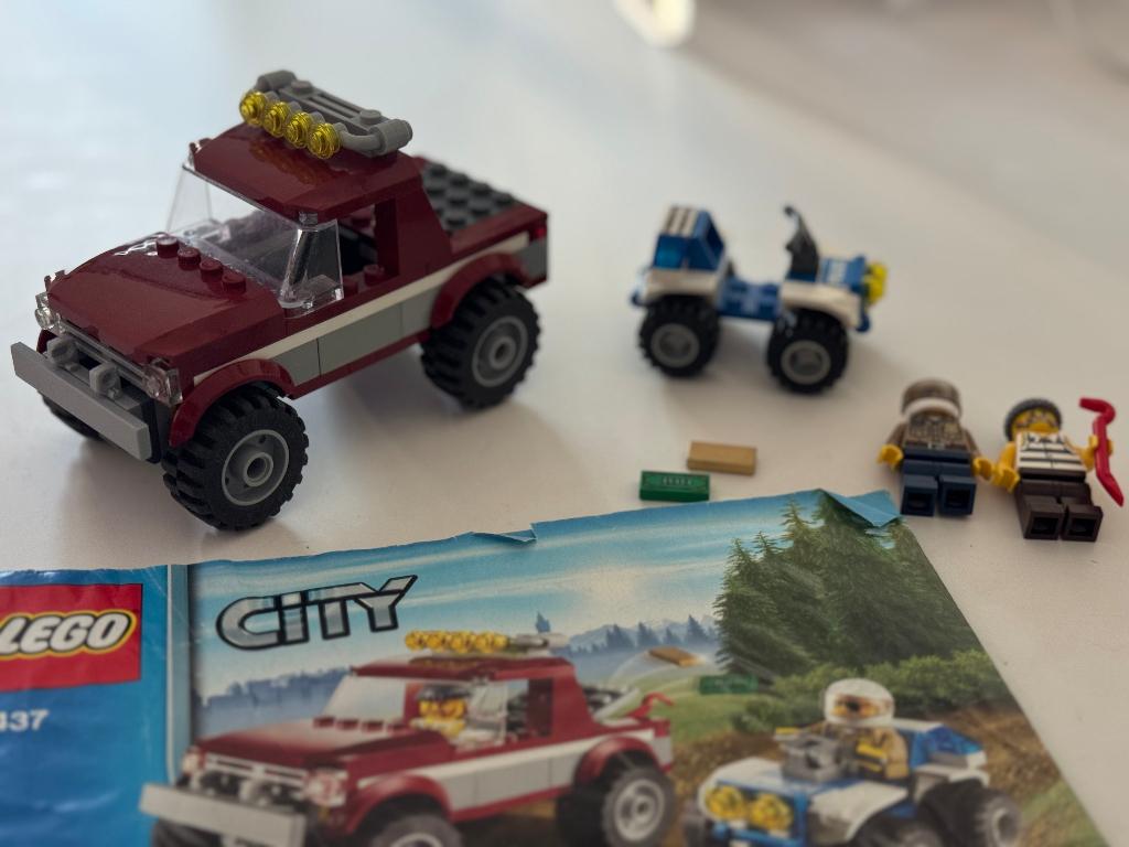 Lego City 4437 - Politieachtervolging, Ophalen, City, Lego, Compleet