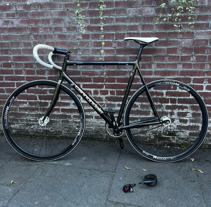 Cannondale Fixie/Fixed Gear/Baanfiets maat 58 ZGAN, Minder dan 10 versnellingen, Heren, Aluminium, Zo goed als nieuw