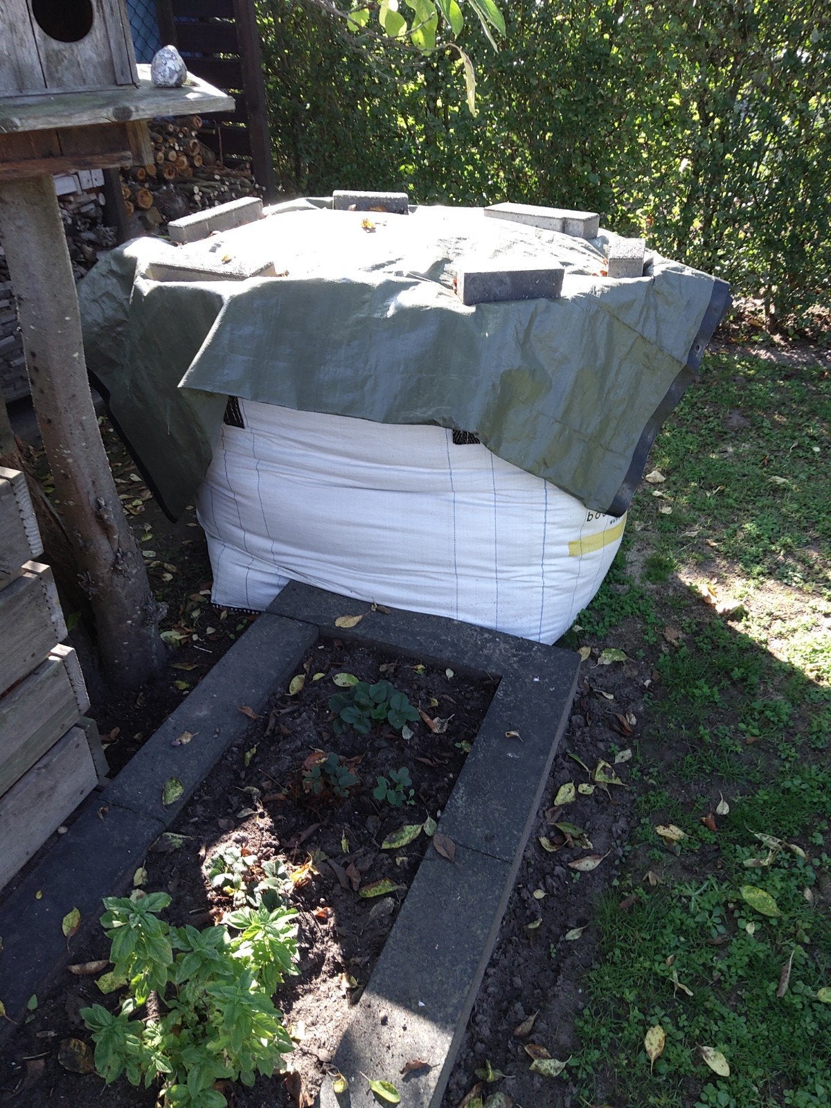 2 m2 Ophoogzand / Straatzand in Big Bags, Tuin en Terras, Ophalen, Gebruikt, Ophoogzand