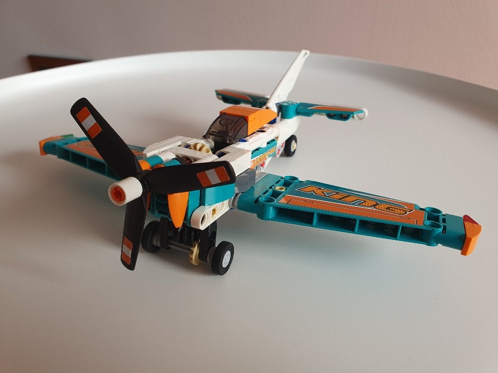 LEGO Technic Race Vliegtuig set (42117), Ophalen, Lego, Zo goed als nieuw, Complete set