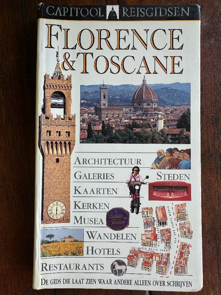 Reisgids Florence & Toscane, Gelezen, Capitool, Europa, Ophalen of Verzenden