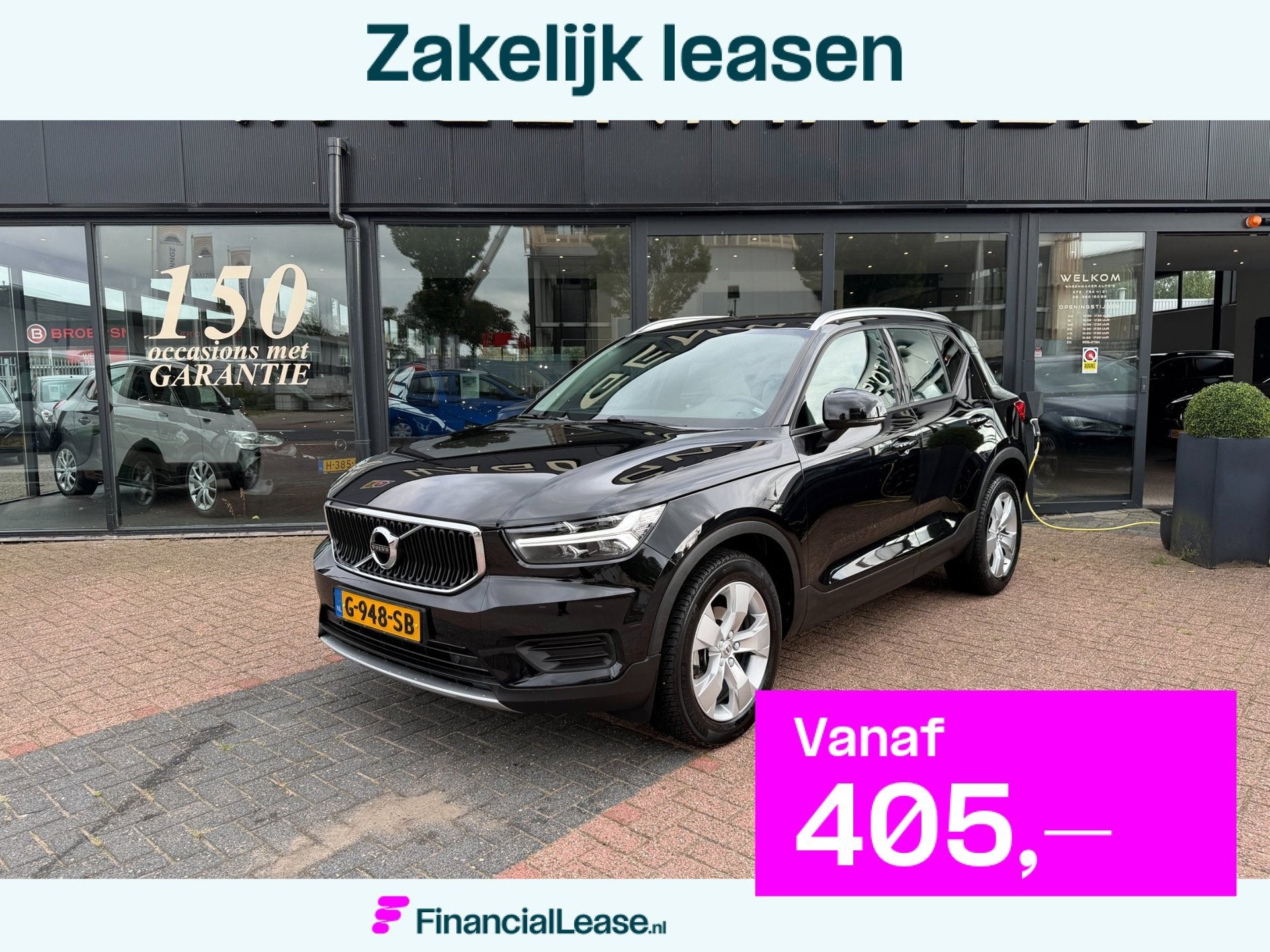 Volvo XC40 1.5 T3 Momentum Pro AUT|Nav|CAM|Trekhaak|DealerOH, Gebruikt, Bedrijf, SUV of Terreinwagen, 84 €/maand