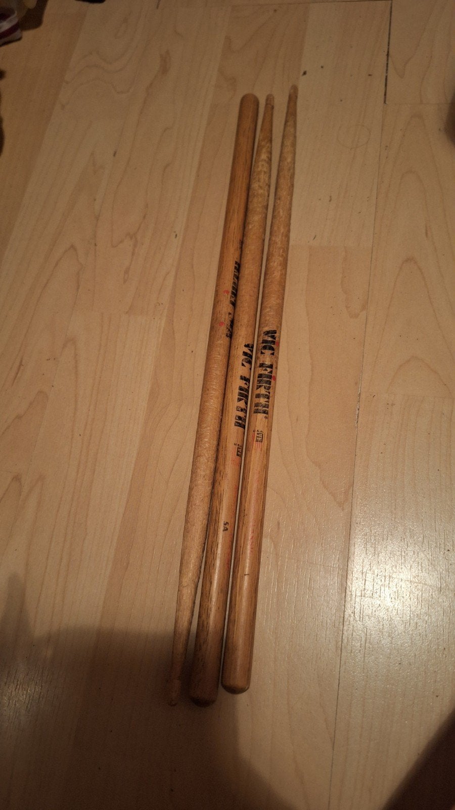Gebruikte Vic Firth 5A drumstokken, Ophalen, Gebruikt, Overige merken