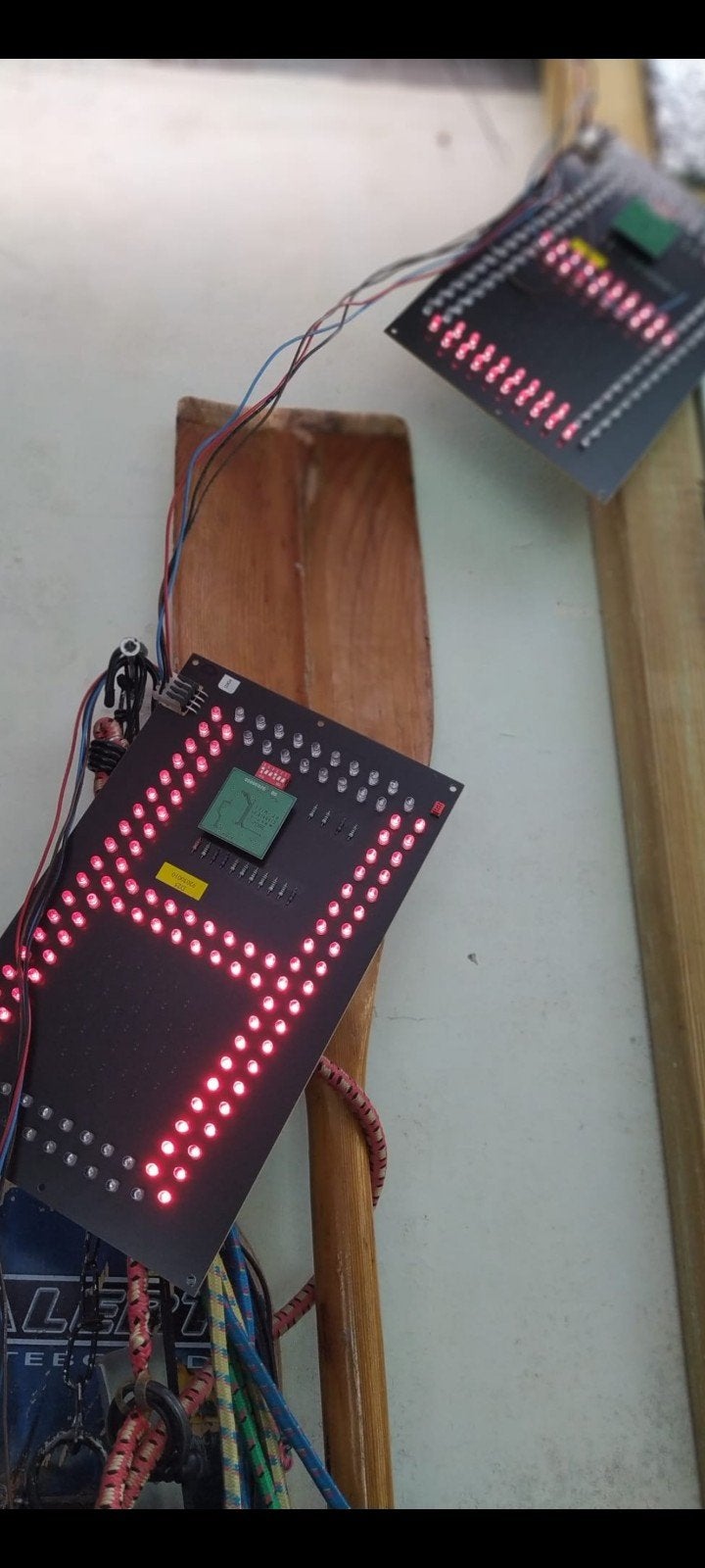9 LED Cijfer Panelen + Controller (Arduino / DIY scorenbord), Ophalen of Verzenden, Minder dan 50 watt