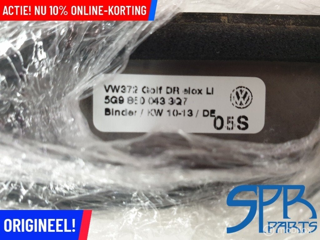 GOLF 7 VARIANT Dakrail set chroom CHROME DAKRAILS DAKDRAGERS, Gebruikt, Volkswagen, Ophalen of Verzenden, Volkswagen