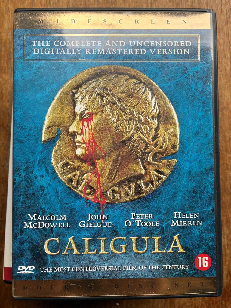 Caligula DVD (Cult - Filmhuis klassieker), Vanaf 16 jaar, Ophalen of Verzenden, Zo goed als nieuw, Overige gebieden