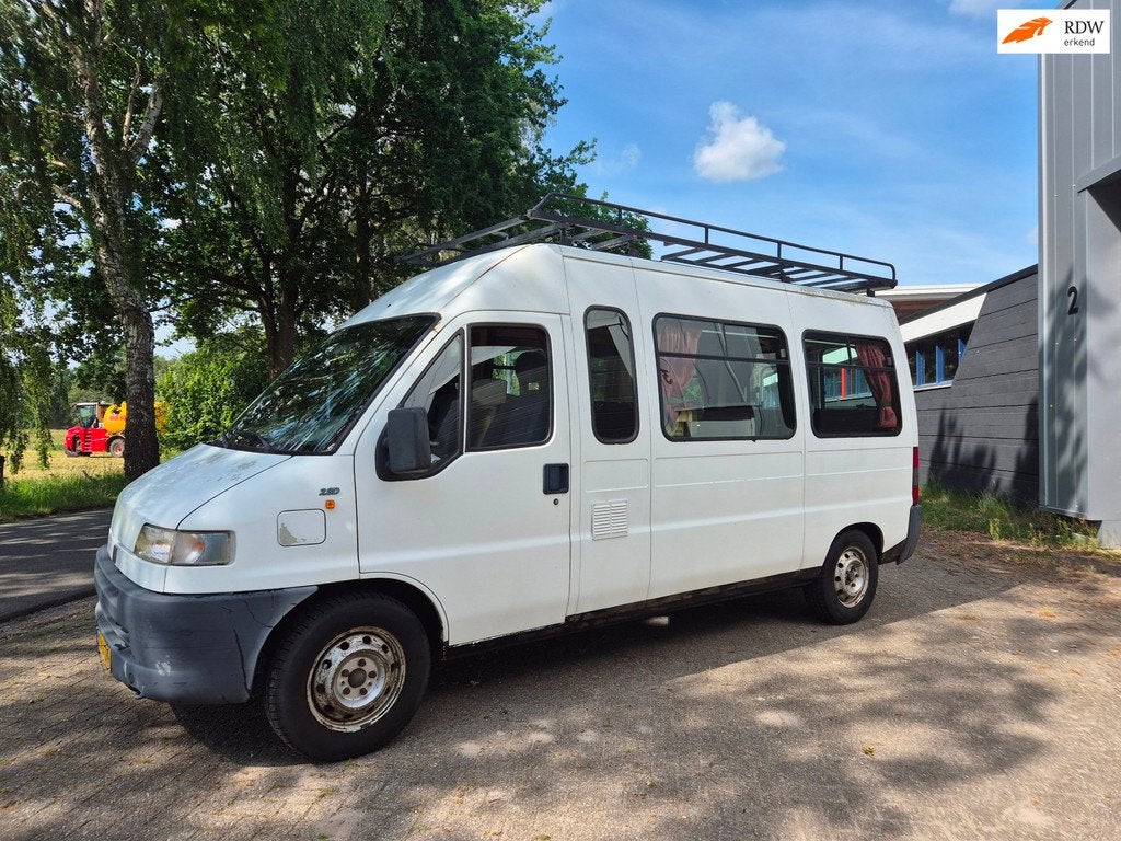 Fiat DUCATO MAXI 2.8D 158000KM CAMPER LANG HOOG NIEUWE APK, Bedrijf, Diesel, Fiat
