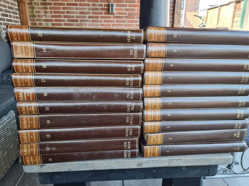 Summa encyclopedie en woordenboek, Boeken, Encyclopedieën, Ophalen of Verzenden