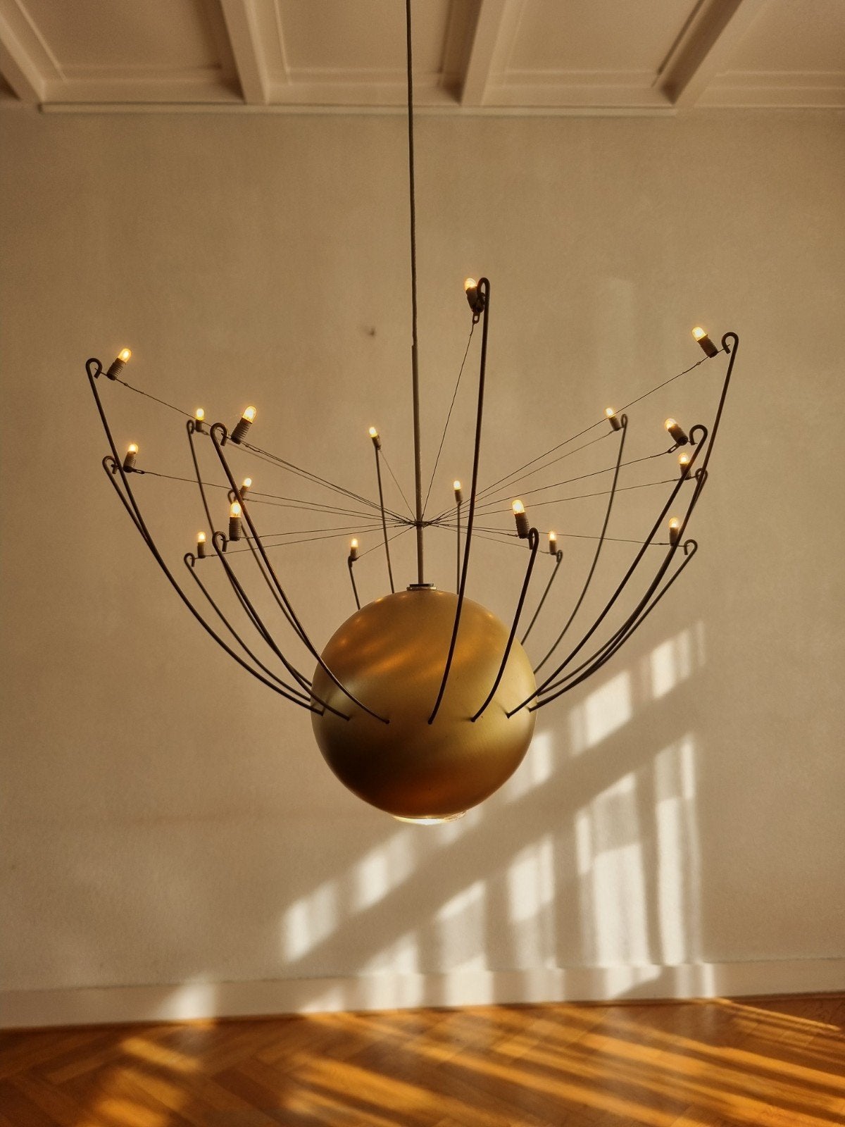 Quasar Orkje hanglamp van Jan Pauwels, Ophalen, Overige fittingen, Zo goed als nieuw, Modern Design, Hedendaags, Artistiek