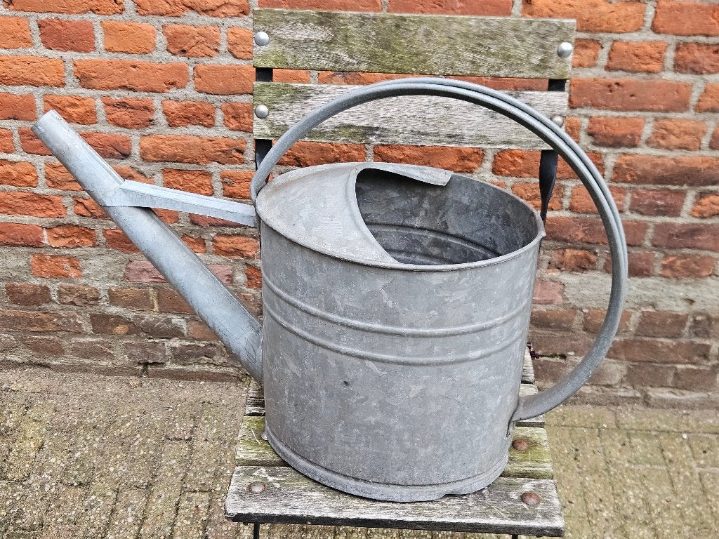 Oude,verweerde zinken Tuingieter nummer 1, Ophalen of Verzenden, Gebruikt, Metaal