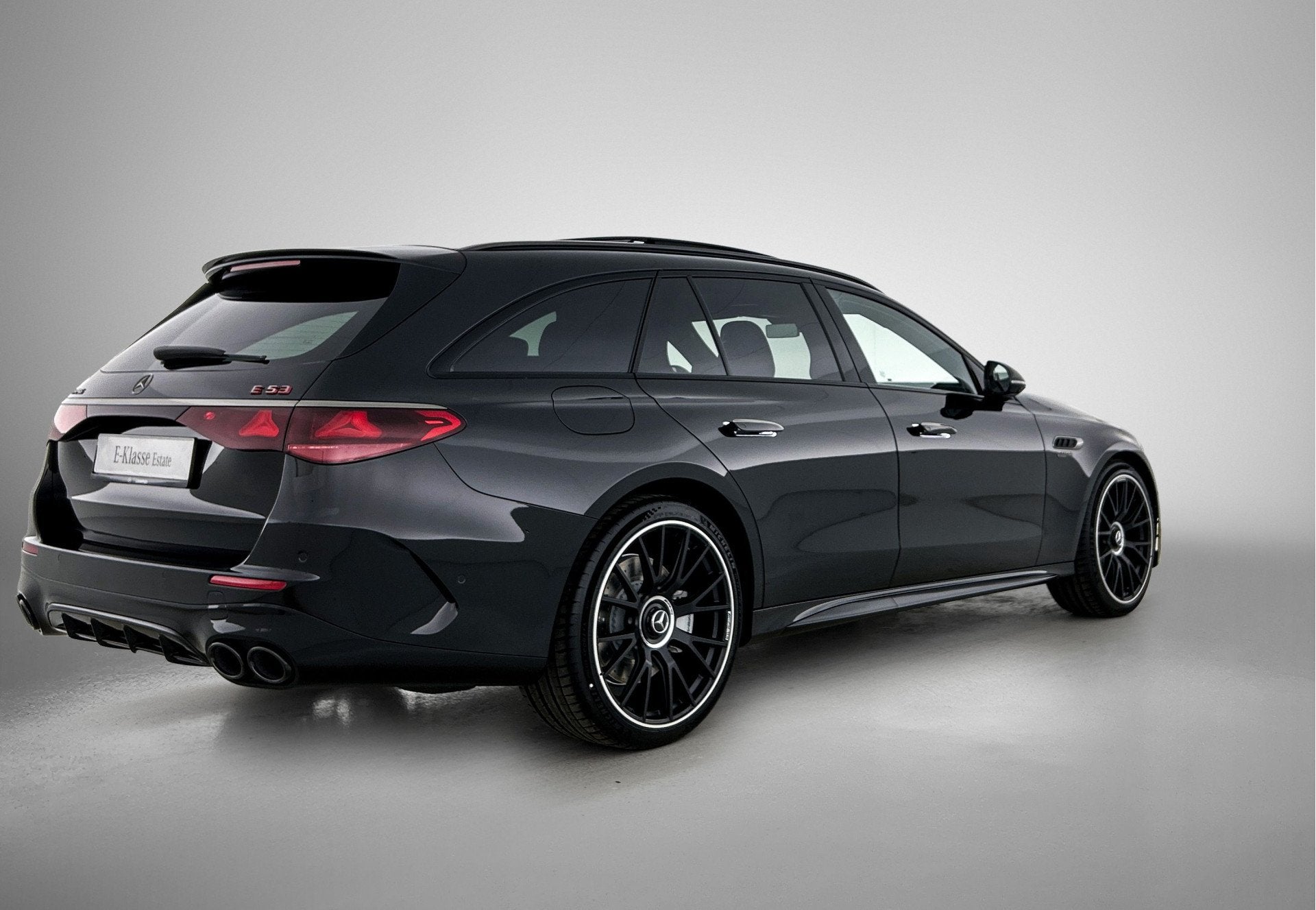 Mercedes-Benz E-Klasse Estate AMG 53 4MATIC+ Night Edition |, Auto's, Automaat, Verwarmde buitenspiegels, Zwart, Zwart