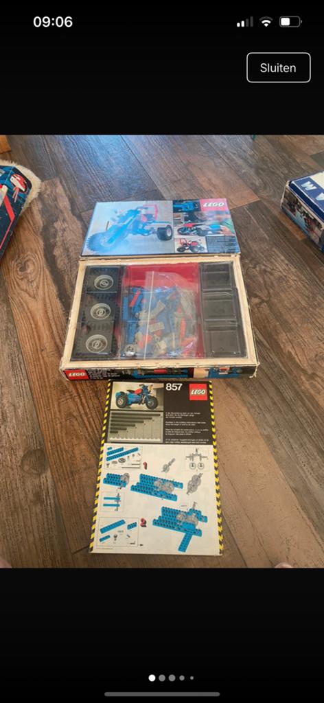 Lego technic 857, Ophalen of Verzenden, Zo goed als nieuw