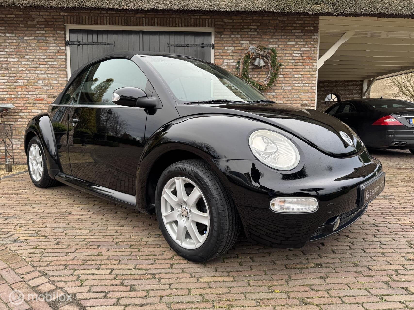 Volkswagen New Beetle Cabriolet 1.4 Highline, Auto's, Voorwielaandrijving, Stof, Gebruikt, Beetle (Kever)