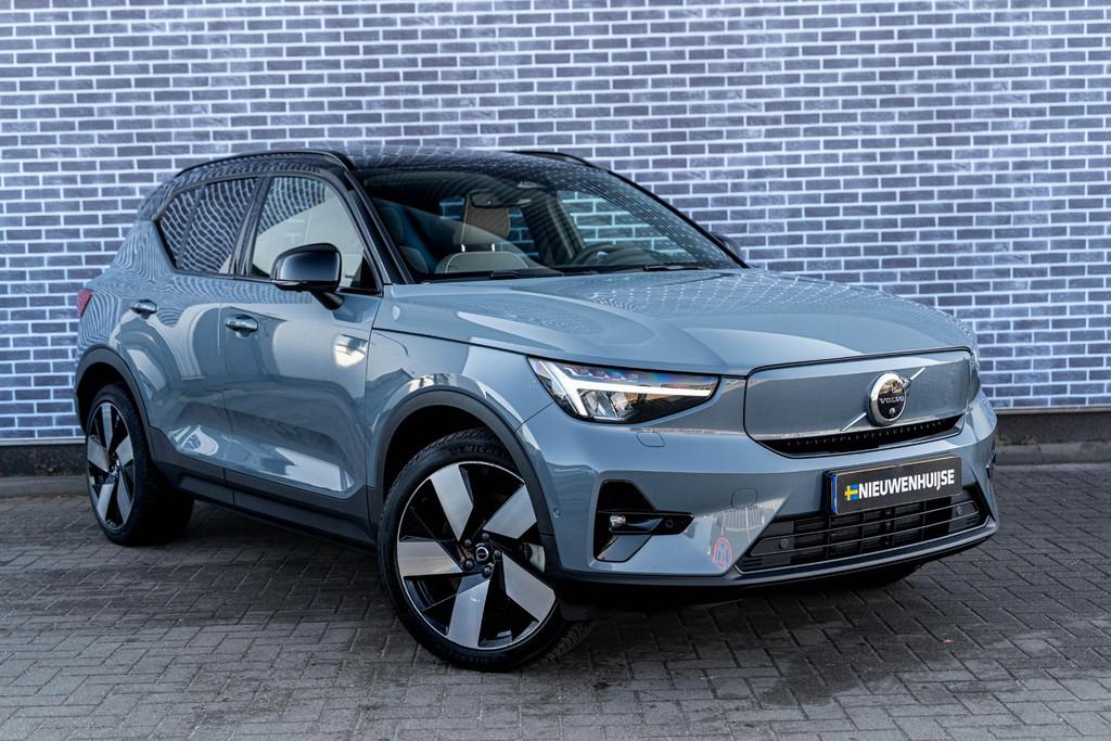 Volvo XC40 Recharge Twin AWD 78 kWh Ultimate | Trekhaak | Pa, Auto's, 12 maanden, Stof, Origineel Nederlands, Vierwielaandrijving